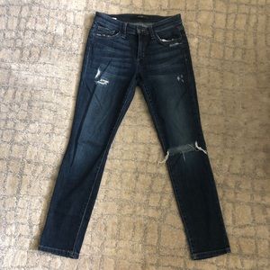 Joes Jeans mid-rise indigo blue